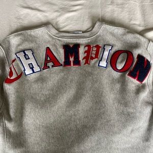 Champion cropped sweatshirt